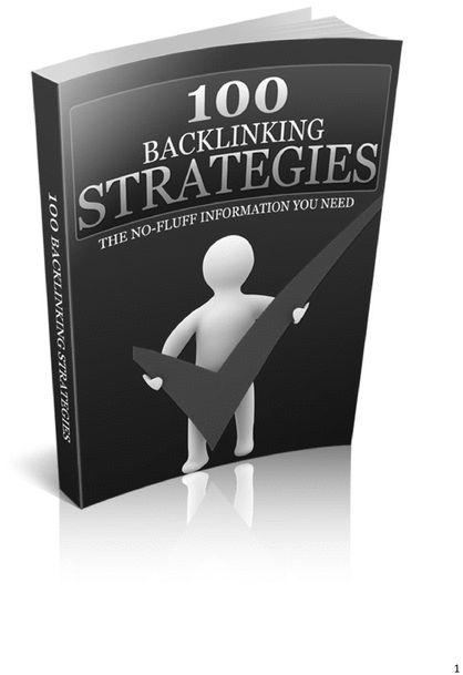 Product picture 100 Backlinking Strategies 